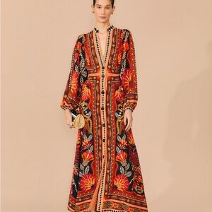 Elegant Floral Maxi Dress